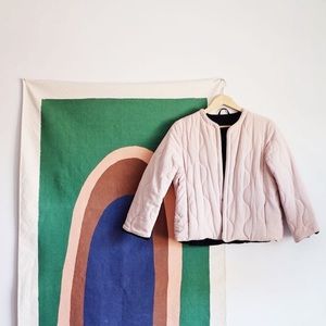 Blush Bomber Jacket